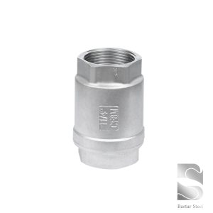 شیر یک طرفه خطی دنده ای استیل